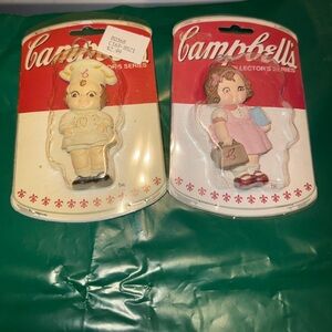 Campbell's Shelfkins Collector's Series 1990 Souper
Kids Two Vintage EUC